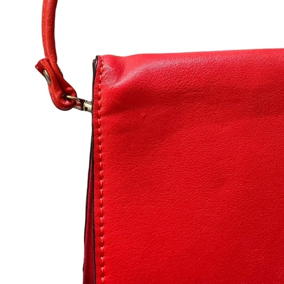 Millie Blanco Red shoulder rectangle bag - Picture 5 of 9